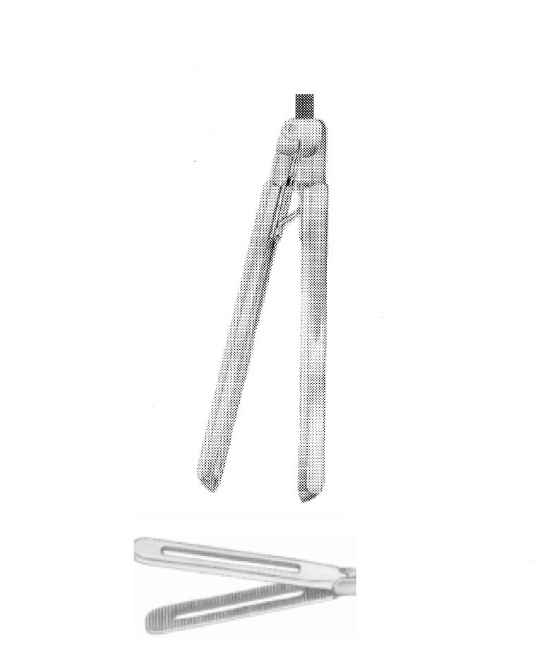 DORSEY BAĞIRSAK KAVRAMA FORSEPS ÇAP  5 MM